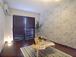 ジョイフル丹波橋 302 3階1Kのリビング/ダイニング