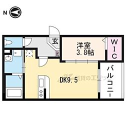 Ｌｉｔｏ 3階1LDKの間取り