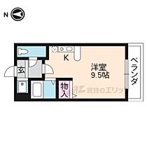 ラッジングハウス蘭III 103 ｜ 京都府京都市左京区丸太町通川端東入東丸太町（賃貸マンション1R・1階・19.50㎡） その2