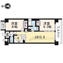 京都府京都市左京区聖護院山王町（賃貸マンション2LDK・2階・66.00㎡） その2