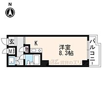 京都府京都市中京区御幸町通蛸薬師下る（賃貸マンション1R・3階・23.68㎡） その2