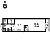 エリーフラッツ西ノ京 306 ｜ 京都府京都市中京区西ノ京銅駝町（賃貸マンション1DK・3階・31.00㎡） その2