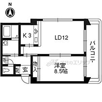 Ｃａｂｉｎ三条ＡＱＵＡ 502 ｜ 京都府京都市東山区大和大路通三条下ル2丁目新伍軒町（賃貸マンション1LDK・5階・53.66㎡） その2