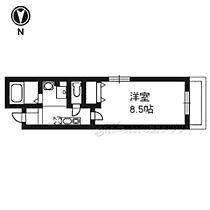 京都府京都市中京区新シ町通御池上ル織物屋町（賃貸マンション1K・3階・24.30㎡） その1