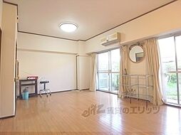 衣笠グリーンハイツ 412 4階3DKのリビング/ダイニング