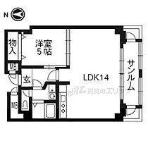 フローラ高田 302 ｜ 京都府京都市中京区二条通東洞院東入松屋町（賃貸マンション1LDK・3階・53.63㎡） その2