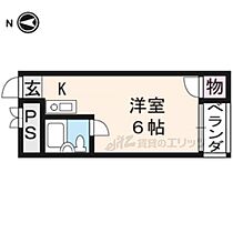 京都府京都市右京区太秦石垣町（賃貸マンション1K・2階・14.63㎡） その2