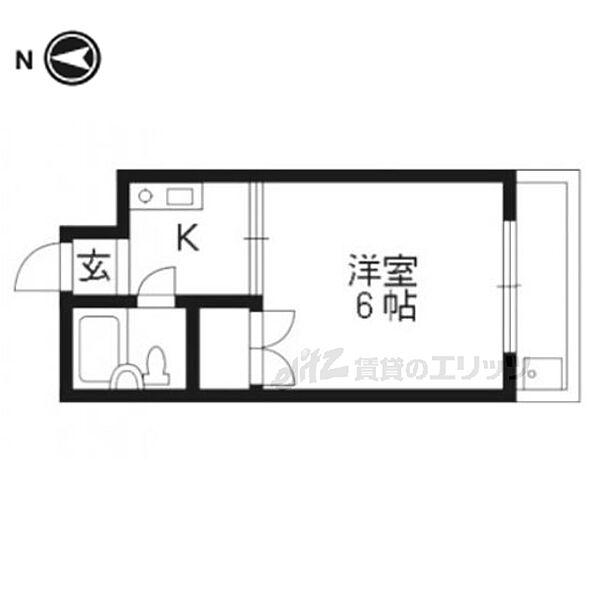 メゾンド蔵 301｜京都府京都市南区吉祥院車道町(賃貸マンション1K・3階・18.00㎡)の写真 その2