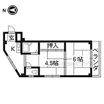 京都府京都市南区西九条院町（賃貸マンション2K・3階・26.54㎡） その2