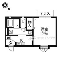 京都府京都市西京区松尾鈴川町（賃貸アパート1K・1階・28.00㎡） その2