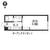 京都府京都市下京区室町通五条上る坂東屋町（賃貸マンション1K・4階・22.80㎡） その2