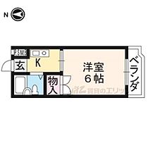 ピエスあさのＢ棟 413 ｜ 京都府京都市右京区常盤村ノ内町（賃貸マンション1K・4階・18.00㎡） その2