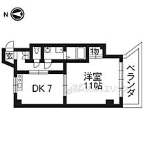 ピュアコート五条 201 ｜ 京都府京都市下京区五条通西洞院西入平屋町（賃貸マンション1DK・2階・45.39㎡） その2