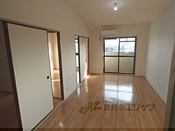 阪急京都本線 桂駅 徒歩9分の賃貸マンション 3階3LDKのリビング/ダイニング