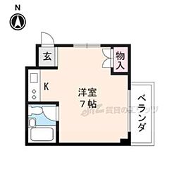 京福電気鉄道北野線 北野白梅町駅 徒歩13分