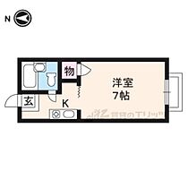 京都府京都市左京区浄土寺真如町（賃貸マンション1K・3階・19.27㎡） その2