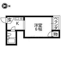 京都府京都市上京区妙蓮寺前町（賃貸マンション1K・4階・16.20㎡） その2