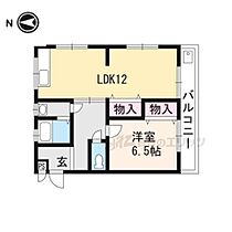 京都府京都市左京区吉田中大路町（賃貸マンション1LDK・4階・51.90㎡） その2