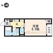 京都府京都市東山区竹村町（賃貸マンション1K・1階・29.25㎡） その2