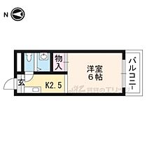 プライベートスタジオ 302 ｜ 京都府京都市左京区一乗寺南大丸町（賃貸マンション1K・3階・18.15㎡） その2