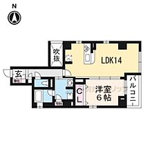 京都府京都市中京区岩上通三条下る下八文字町（賃貸マンション1LDK・4階・50.42㎡） その2