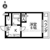 ジョイフル長澤 202 ｜ 京都府京都市上京区寺之内通大宮西入大猪熊町（賃貸マンション1K・2階・19.95㎡） その2