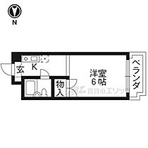 京都府京都市左京区聖護院山王町（賃貸マンション1K・3階・18.00㎡） その2