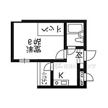 京都府京都市下京区御幸町通綾小路下る丸屋町（賃貸マンション1K・2階・17.00㎡） その2