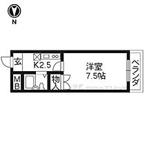 京都府京都市中京区衣棚通丸太町下る玉植町（賃貸マンション1K・4階・18.30㎡） その2