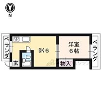 京都府京都市上京区小川通中立売下る下小川町（賃貸マンション1DK・2階・22.00㎡） その2