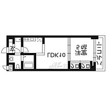 京都府京都市中京区小川通二条下る古城町（賃貸マンション1LDK・1階・34.04㎡） その1