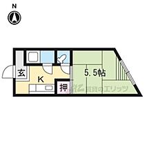 京都府京都市左京区浄土寺石橋町（賃貸マンション1K・3階・18.00㎡） その2