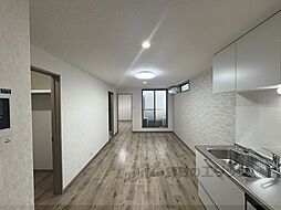 叡山電鉄叡山本線 元田中駅 徒歩4分の賃貸アパート 2階2LDKのリビング/ダイニング