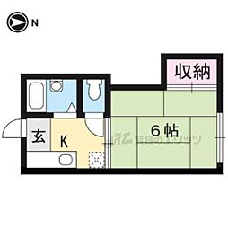 間取図画像 1K