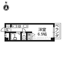 アメニティー岩倉南 1Kの間取図画像
