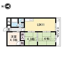 コーポ陽光 202 ｜ 京都府京都市山科区椥辻池尻町（賃貸マンション3LDK・2階・55.90㎡） その2