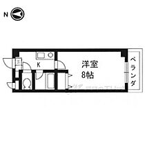 京都府京都市左京区浄土寺下馬場町（賃貸マンション1K・2階・22.00㎡） その2