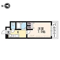 滋賀県草津市追分４丁目（賃貸マンション1K・3階・19.44㎡） その2