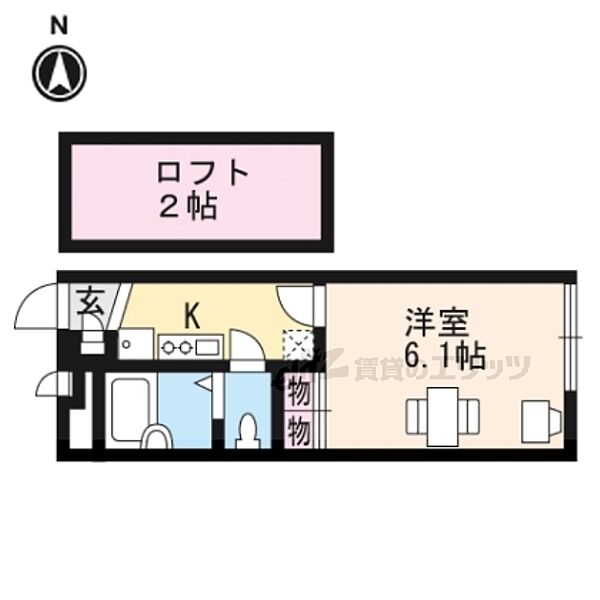 レオパレスレイクホライズンII 105｜滋賀県大津市山上町(賃貸アパート1K・1階・19.87㎡)の写真 その2