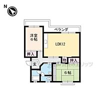 ロイヤルハイツ 303 ｜ 滋賀県栗東市小平井３丁目（賃貸マンション2LDK・3階・42.00㎡） その2