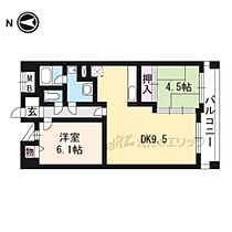 京都府京都市山科区大宅甲ノ辻町（賃貸マンション2LDK・6階・55.00㎡） その2