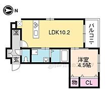 京都府京都市山科区椥辻番所ケ口町（賃貸マンション1LDK・3階・37.53㎡） その2