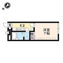 滋賀県草津市追分南３丁目（賃貸アパート1K・1階・19.87㎡） その2