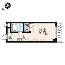 アネックスキューズ 415 ｜ 滋賀県大津市馬場２丁目（賃貸マンション1R・4階・20.25㎡） その2