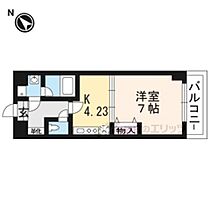 滋賀県草津市東矢倉２丁目（賃貸マンション1DK・6階・28.60㎡） その2