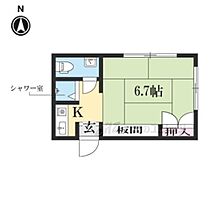 ハウス白井 303 ｜ 京都府京都市左京区聖護院西町（賃貸マンション1K・3階・15.60㎡） その1