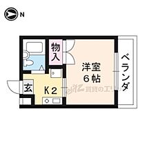 カティワン 207 ｜ 京都府京都市山科区四ノ宮鎌手町（賃貸マンション1K・2階・18.00㎡） その2