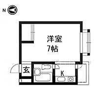 ハウスパシフィック 102 ｜ 京都府京都市山科区竹鼻外田町（賃貸マンション1R・1階・19.00㎡） その1