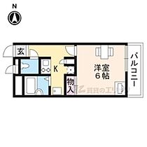 レオパレス八日市 205 ｜ 滋賀県東近江市八日市上之町（賃貸アパート1K・2階・20.28㎡） その2