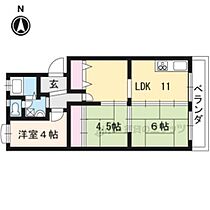 リヴァハイツ 103 ｜ 滋賀県大津市瀬田３丁目（賃貸マンション3LDK・2階・60.00㎡） その2